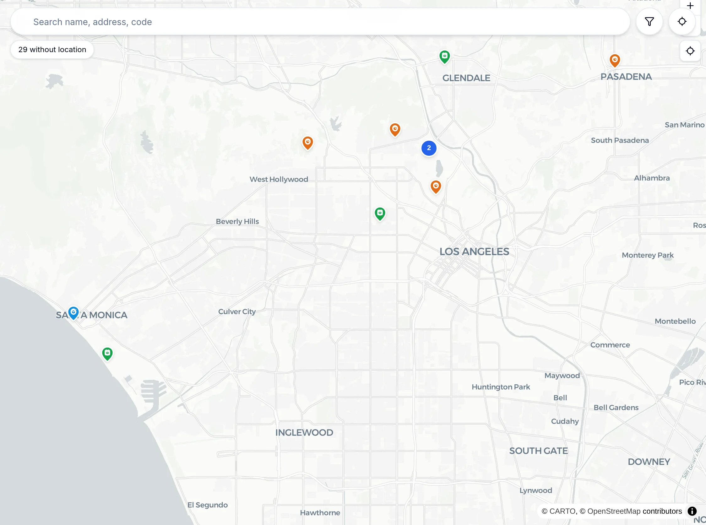 A map of where the work is